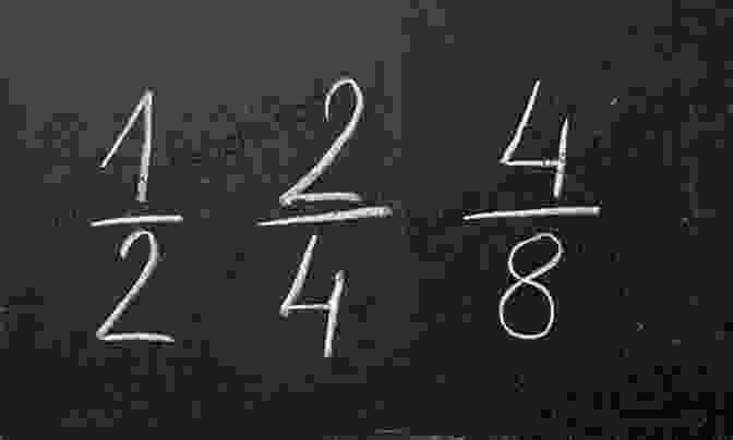 A Close Up Of A Fraction Written On A Chalkboard. Partial Truths: How Fractions Distort Our Thinking