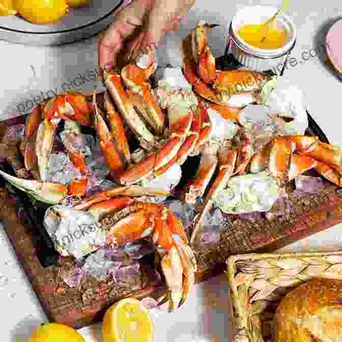 A Cluster Of Freshly Caught Dungeness Crabs The Pacific Northwest Seafood Cookbook: Salmon Crab Oysters And More