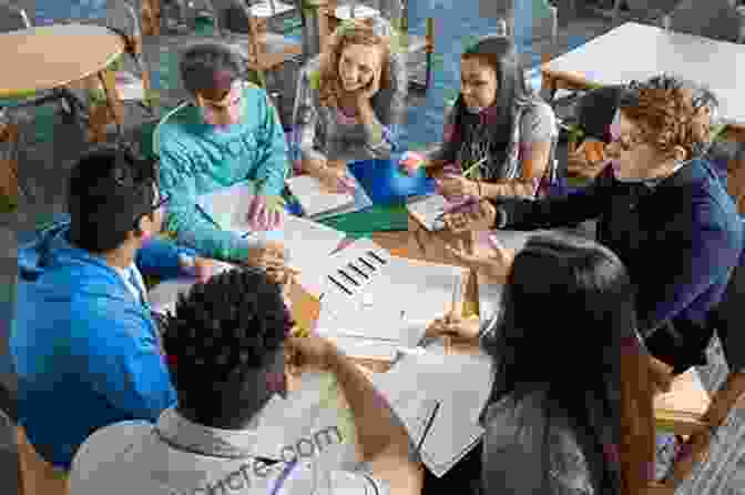 A Group Of Students Engaged In A Lively Discussion In A Classroom. Lost In Thought: The Hidden Pleasures Of An Intellectual Life