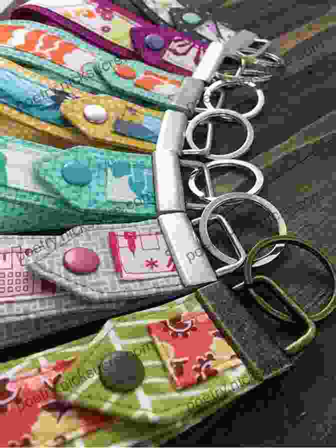 A Sewn Key Fob Made From A Variety Of Fabrics Project Teen: Handmade Gifts Your Teen Will Love 21 Projects To Sew