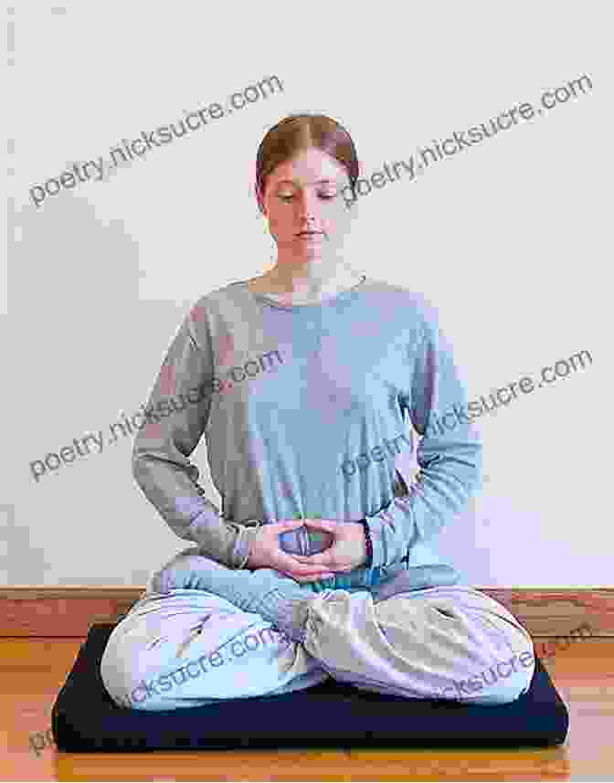 A Teenager Sitting In A Lotus Position, Meditating. Mindfulness Workbook For Teen Anxiety: Engaging Mindfulness Exercises To Manage Your Worries And Find Relief