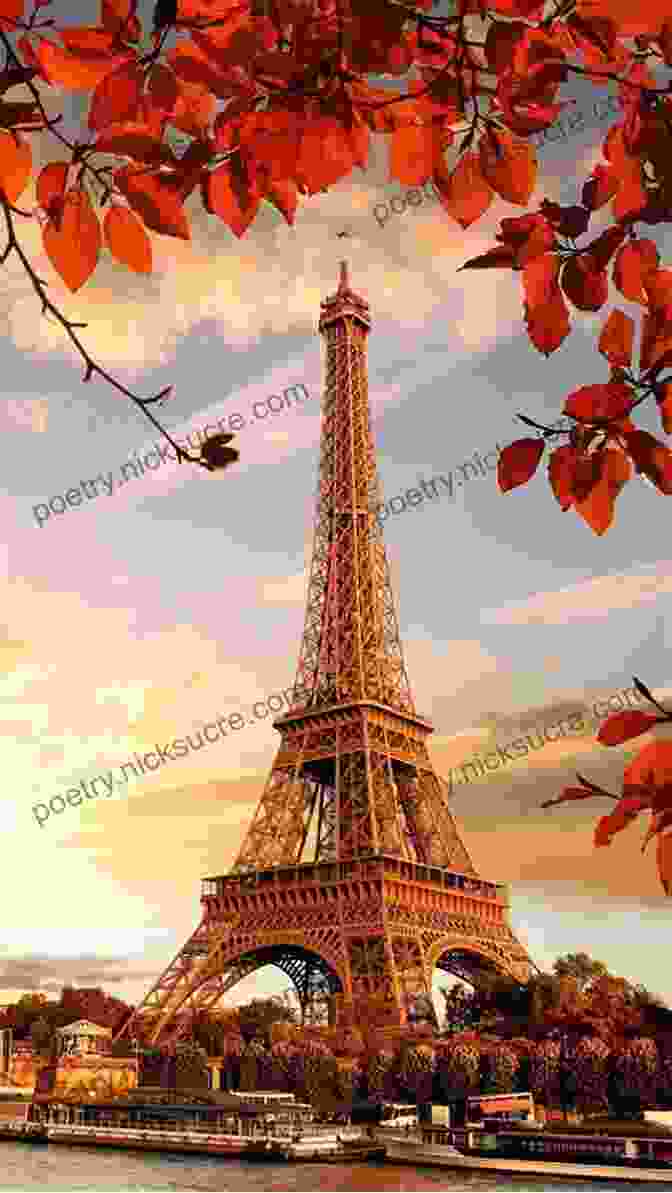 A View Of The Eiffel Tower In The Backdrop Of Autumn Colors City Walks: Paris: 50 Adventures On Foot