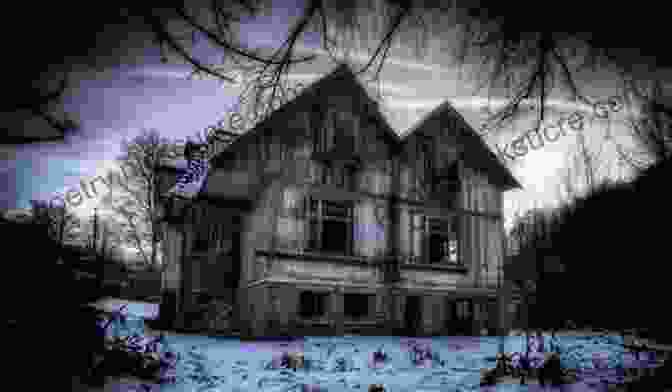 An Abandoned House In Clairdelune, Shrouded In Fog. The Missing Of Clairdelune: Two Of The Mirror Visitor Quartet