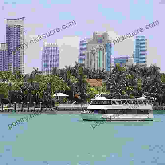 Boat In The Biscayne Bay With The Miami Skyline In The Background The Intracoastal Waterway Norfolk To Miami: The Complete Cockpit Cruising Guide Sixth Edition