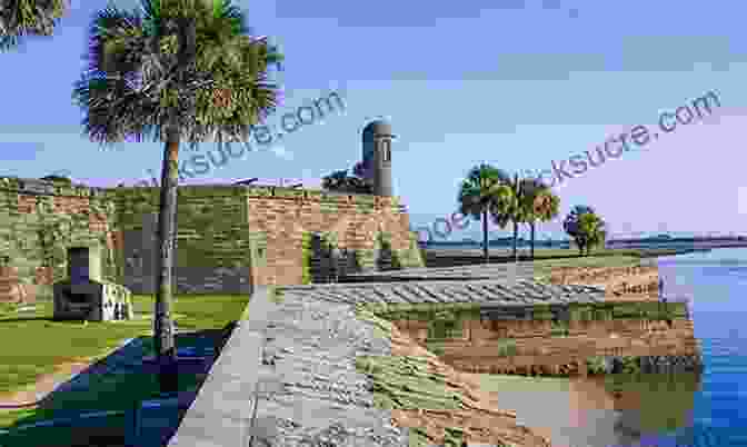 Boat In The Saint Augustine Marina With Castillo De San Marcos In The Background The Intracoastal Waterway Norfolk To Miami: The Complete Cockpit Cruising Guide Sixth Edition