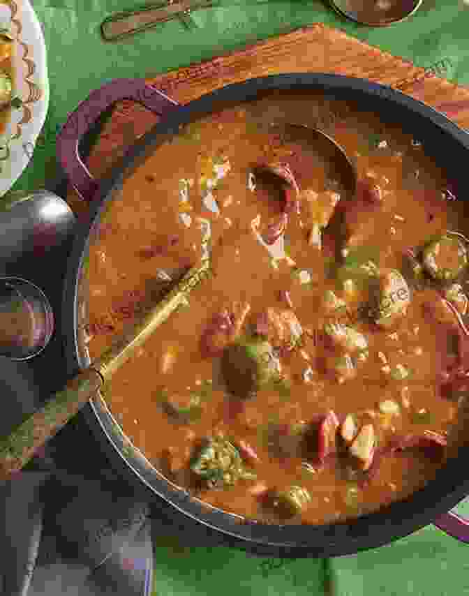 Duck And Andouille Gumbo, A Rich And Flavorful Susan Spicer Dish Made With A Flavorful Broth, Succulent Duck, Andouille Sausage, And A Medley Of Vegetables. Crescent City Cooking: Unforgettable Recipes From Susan Spicer S New Orleans: A Cookbook