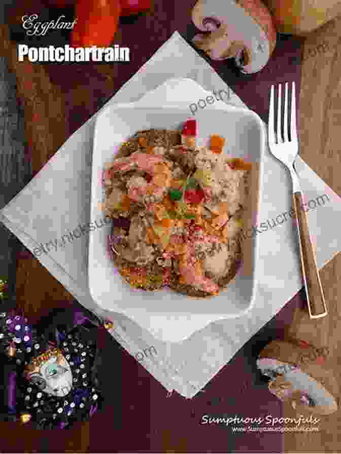 Eggplant Pontchartrain, A Classic Susan Spicer Dish Featuring Roasted Eggplant Topped With Lump Crabmeat, Shrimp, And A Decadent Sauce. Crescent City Cooking: Unforgettable Recipes From Susan Spicer S New Orleans: A Cookbook