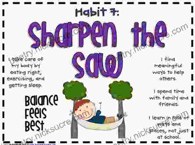 Habit 7: Sharpen The Saw Continuously Improving The 7 Habits Of Highly Effective Teens