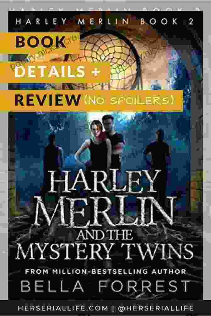 Harley Merlin Harley Merlin And The Mystery Twins Book Cover Harley Merlin 2: Harley Merlin And The Mystery Twins