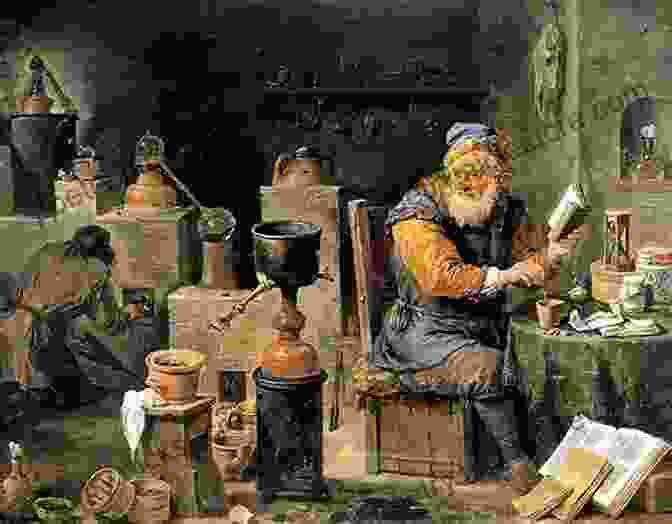 Image Of A Medieval Alchemist Working In A Laboratory, Surrounded By Books And Scientific Instruments Medieval Robots: Mechanism Magic Nature And Art (The Middle Ages Series)