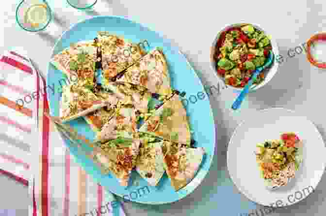 Kid Friendly Quesadillas With Customizable Fillings, Perfect For A Fun And Easy Meal. Martins Ate S 108 Pure Vegetarian Food Cookbook: Excellent Munchies Recipes For A Whole Family (3)