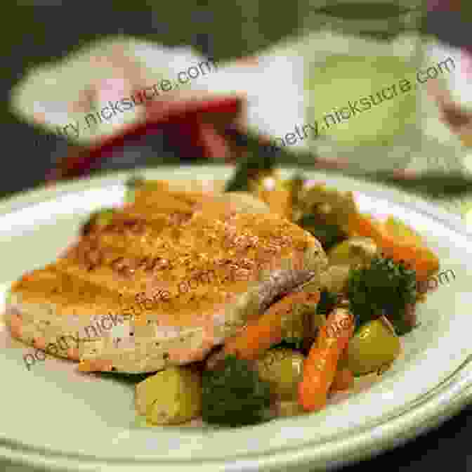 Salmon With Roasted Vegetables The New Beginners Fertility Diet Cookbook: Easy To Make Recipes To Make Conception Easier For TTC Couples