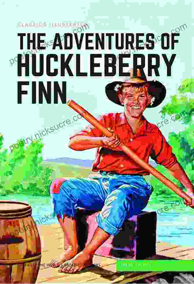 The Cover Of Adventures Of Huckleberry Finn, Illustrated By Michael McCurdy Adventures Of Huckleberry Finn Illustrated