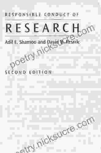 Responsible Conduct Of Research Adil E Shamoo