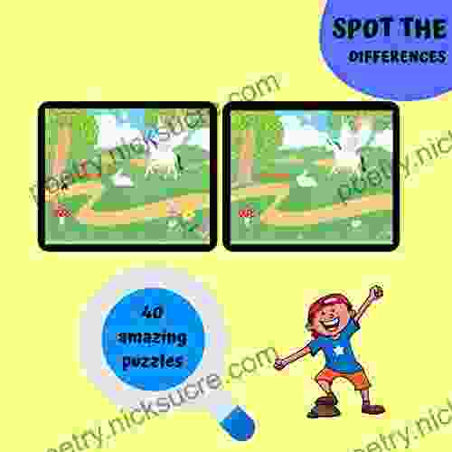 Spot The Differences 40 Amazing Puzzles: Stay Home Guessing Games For Kids and Adults